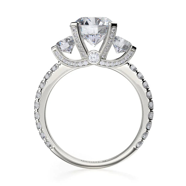 MICHAEL M Engagement Rings Trinity R422-2
