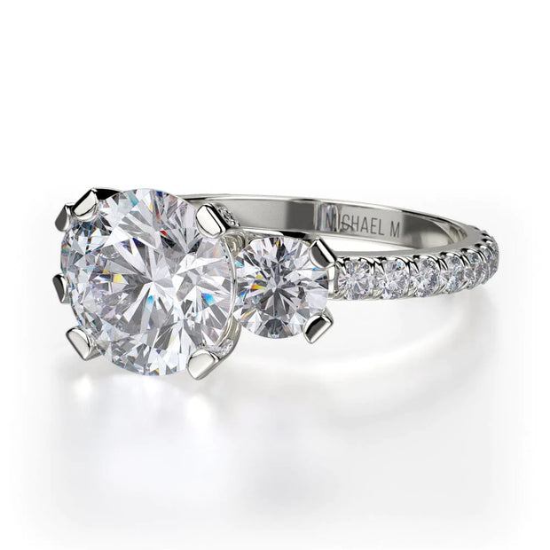 MICHAEL M Engagement Rings Trinity R422-2