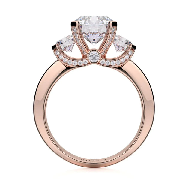 MICHAEL M Engagement Rings Trinity R429-2