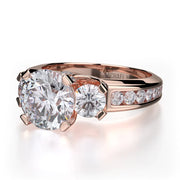 MICHAEL M Engagement Rings Trinity R429-2