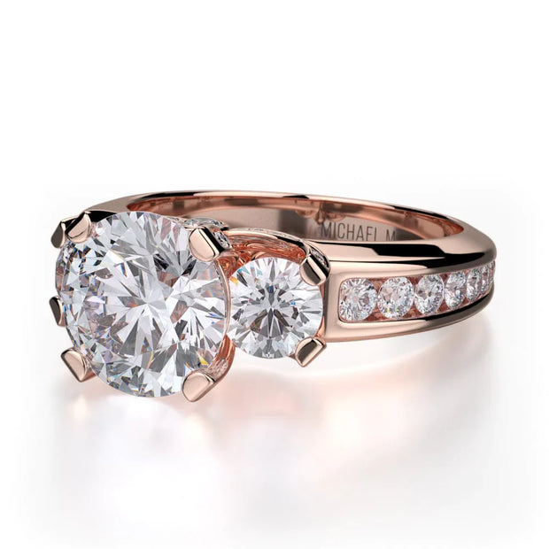 MICHAEL M Engagement Rings Trinity R429-2