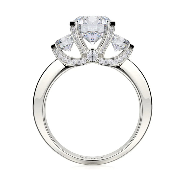 MICHAEL M Engagement Rings Trinity R429-2