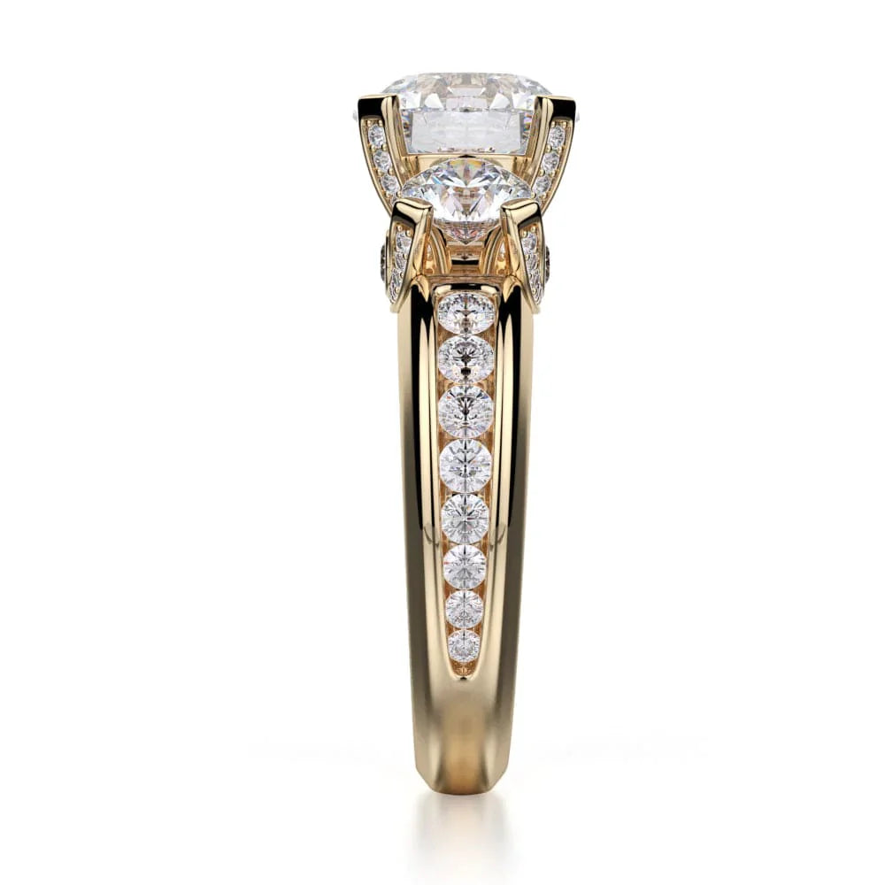 MICHAEL M Engagement Rings Trinity R429-2