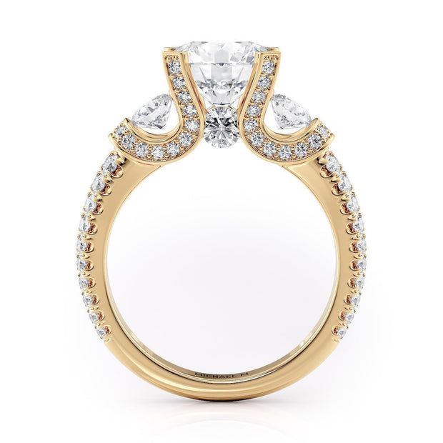 MICHAEL M Engagement Rings Trinity R471-2
