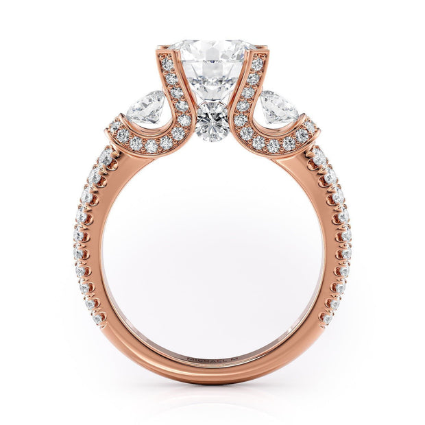 MICHAEL M Engagement Rings Trinity R471-2