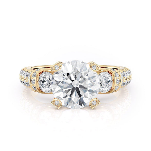 MICHAEL M Engagement Rings Trinity R471-2