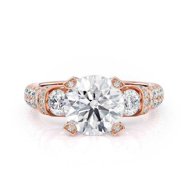 MICHAEL M Engagement Rings Trinity R471-2