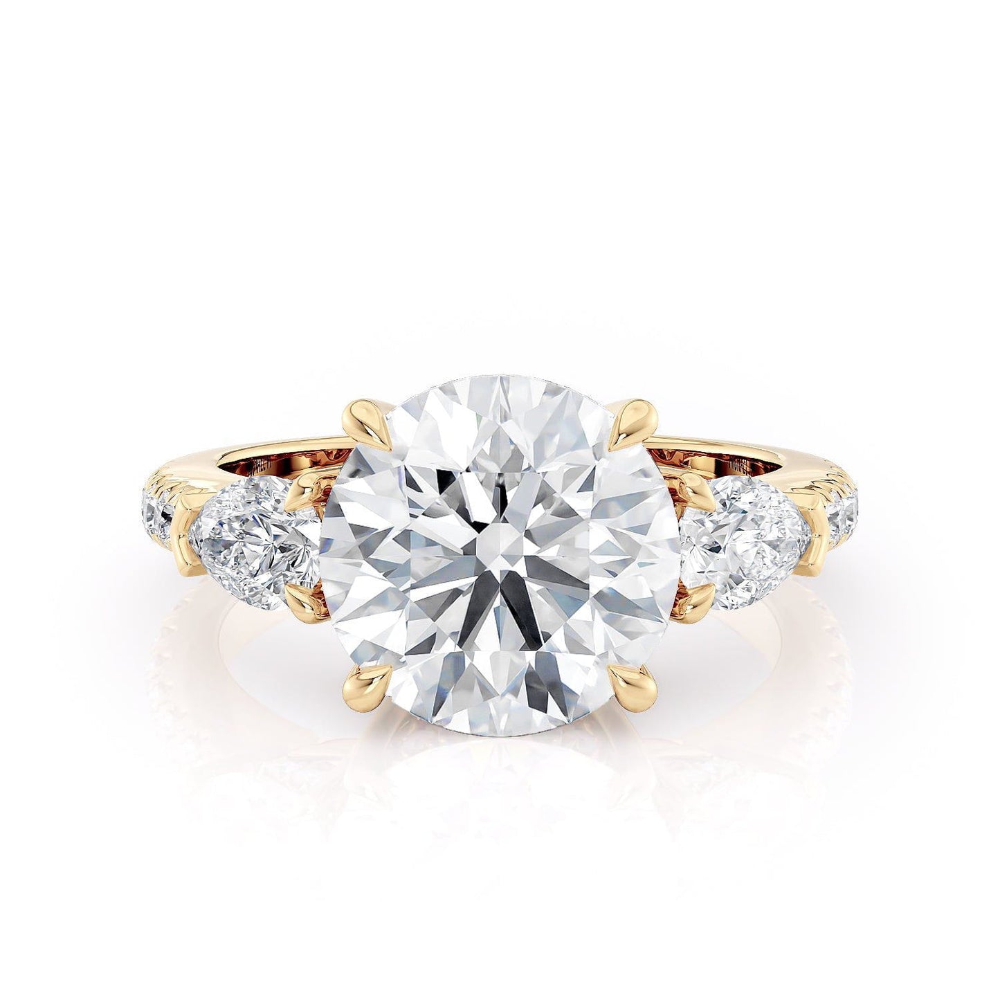 MICHAEL M Engagement Rings Trinity R758-3