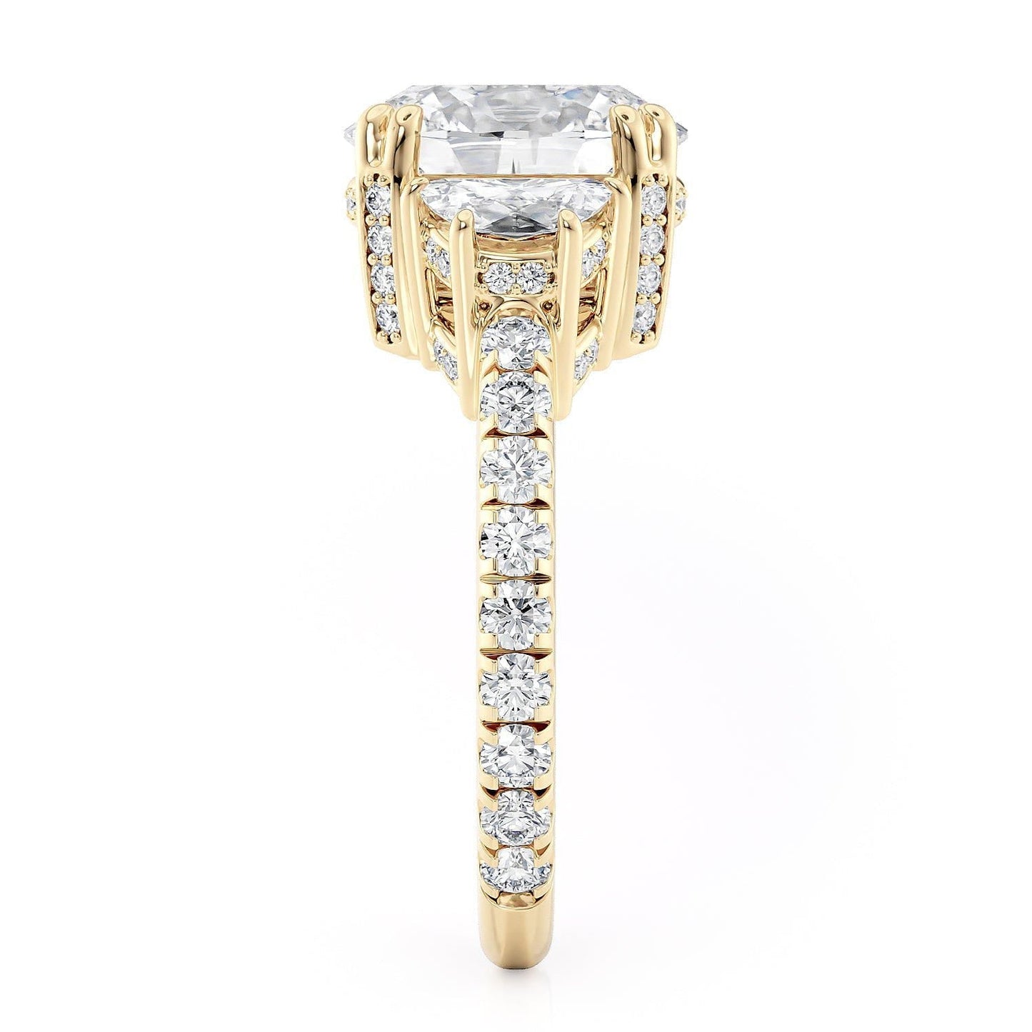 MICHAEL M Engagement Rings Trinity R759-3