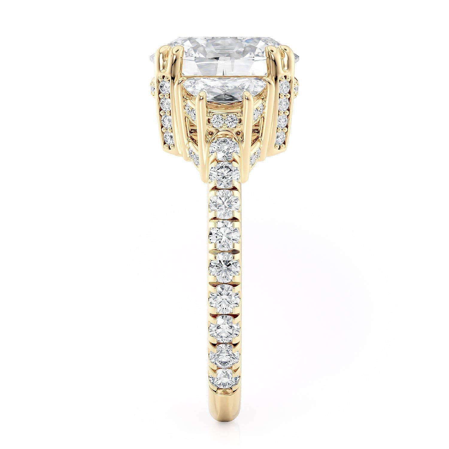 MICHAEL M Engagement Rings Trinity R759-3