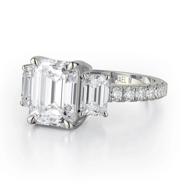 MICHAEL M Engagement Rings Trinity R767-2.5