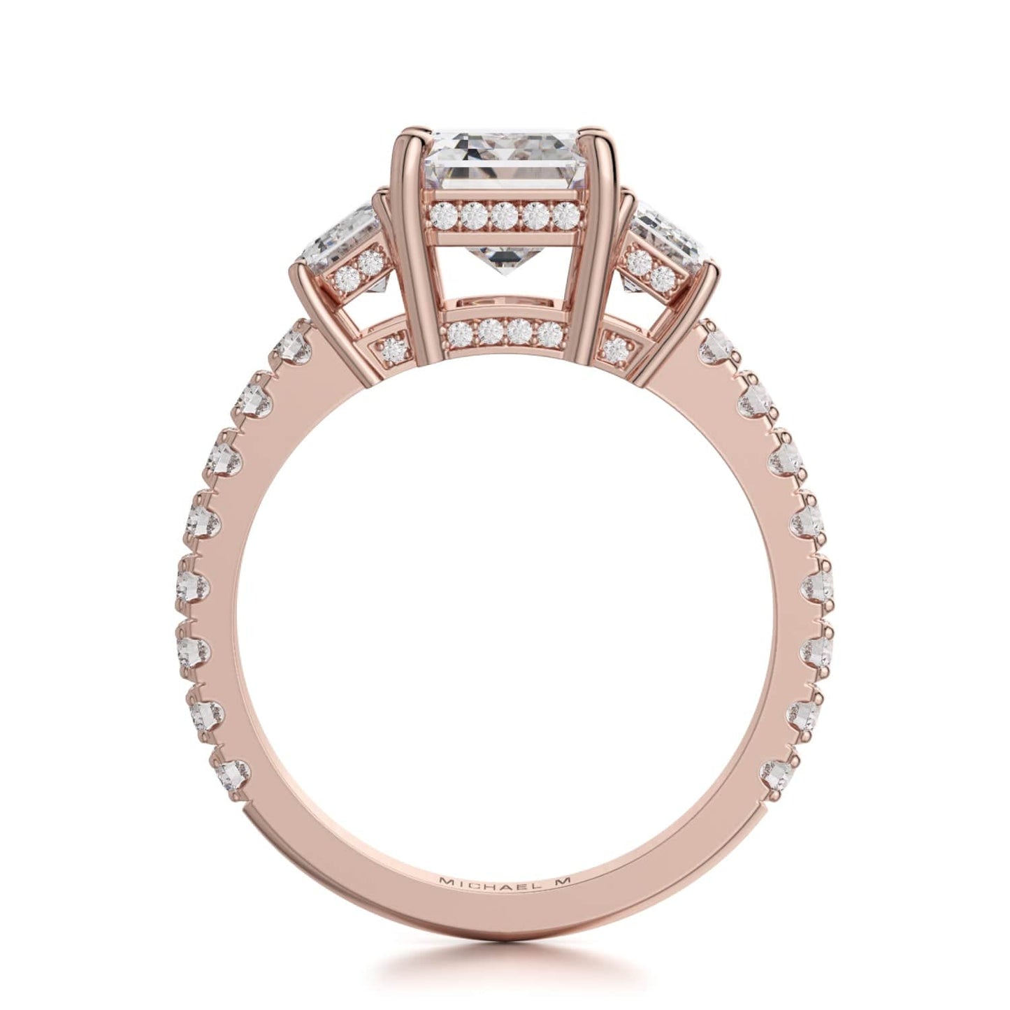 MICHAEL M Engagement Rings Trinity R767-2.5