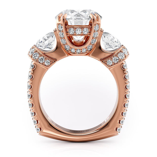 MICHAEL M Engagement Rings Trinity R770-3