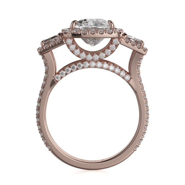 MICHAEL M Engagement Rings Trinity R775-3