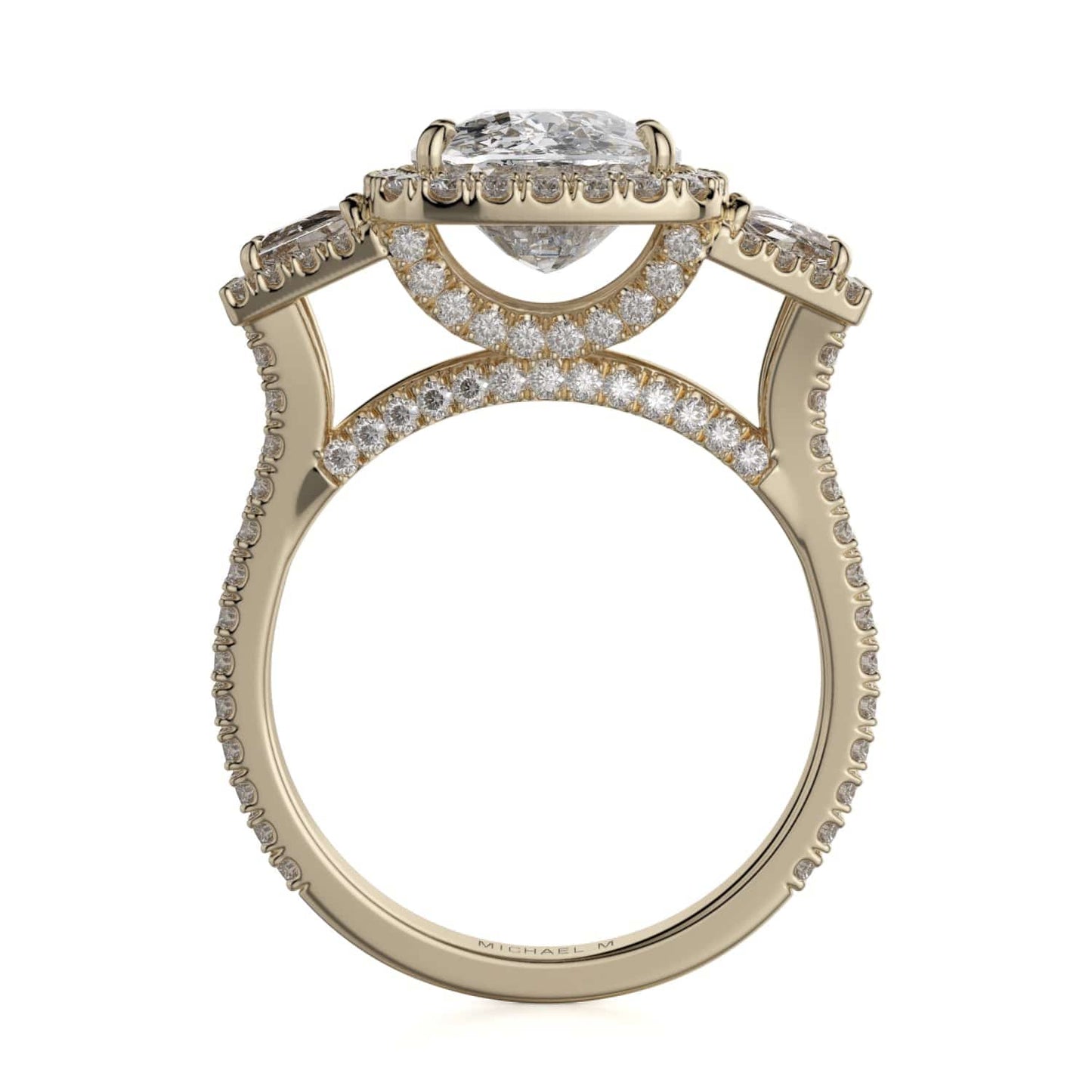 MICHAEL M Engagement Rings Trinity R775-3