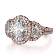 MICHAEL M Engagement Rings Trinity R776-4