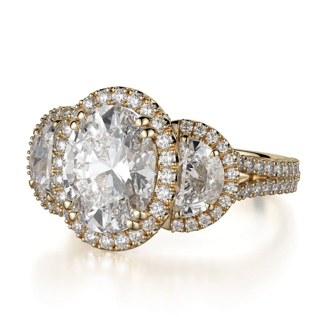 MICHAEL M Engagement Rings Trinity R776-4