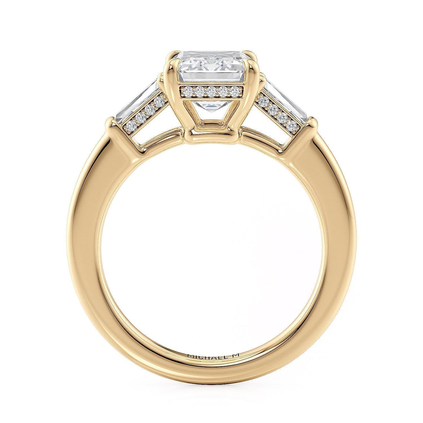 MICHAEL M Engagement Rings Trinity R807-2
