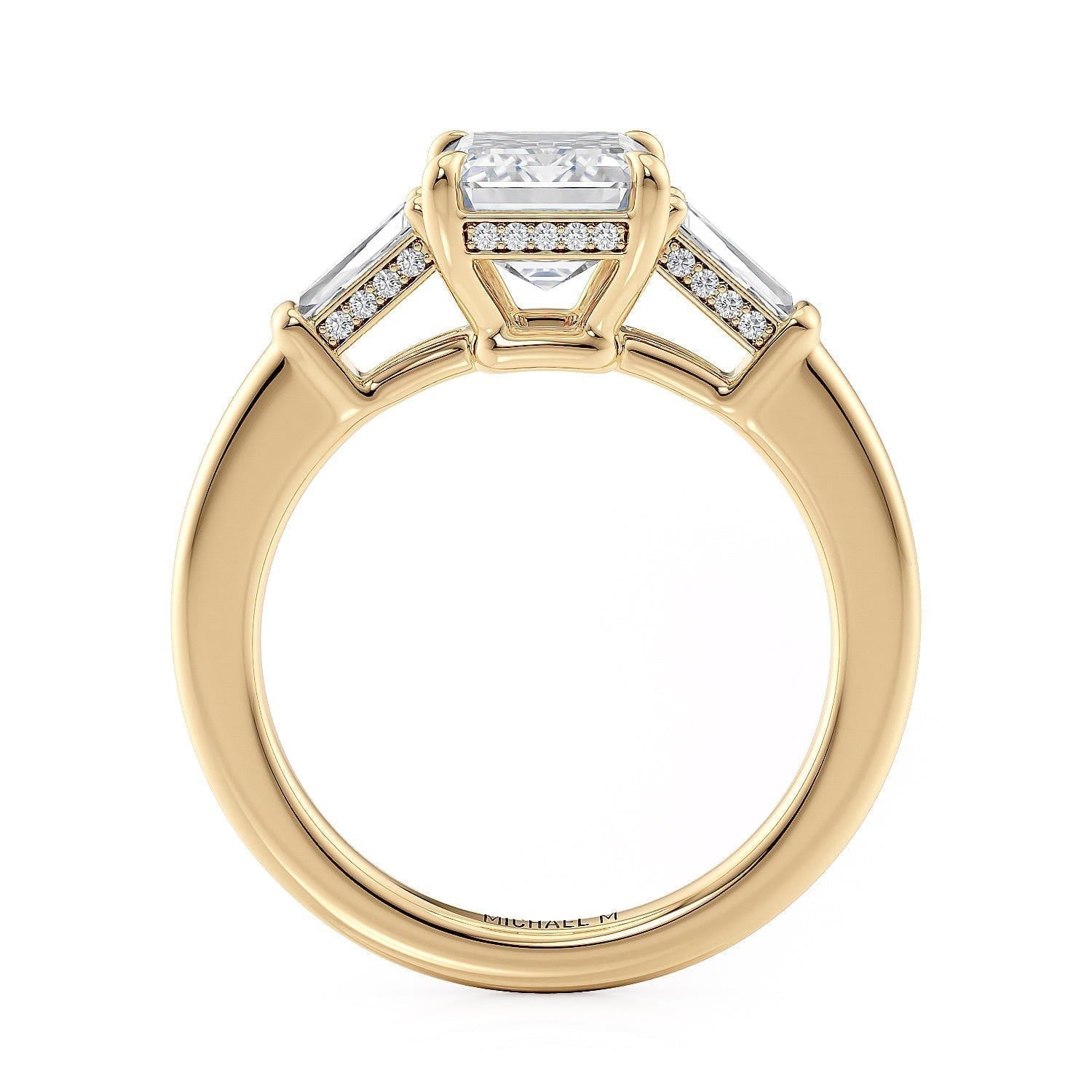 MICHAEL M Engagement Rings Trinity R807-2