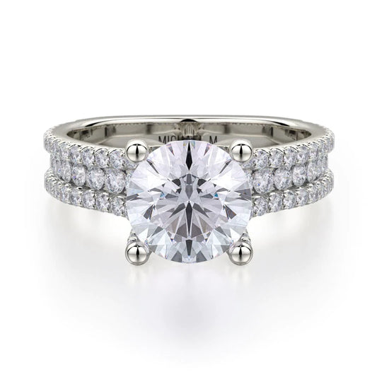 MICHAEL M Engagement Rings White Gold Strada R671-1.5 R671-1.5WG