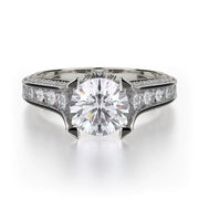 MICHAEL M Engagement Rings White Gold Strada R678-1.5 R678-1.5WG