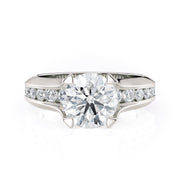 MICHAEL M Engagement Rings White Gold Strada R680-2 R680-2WG