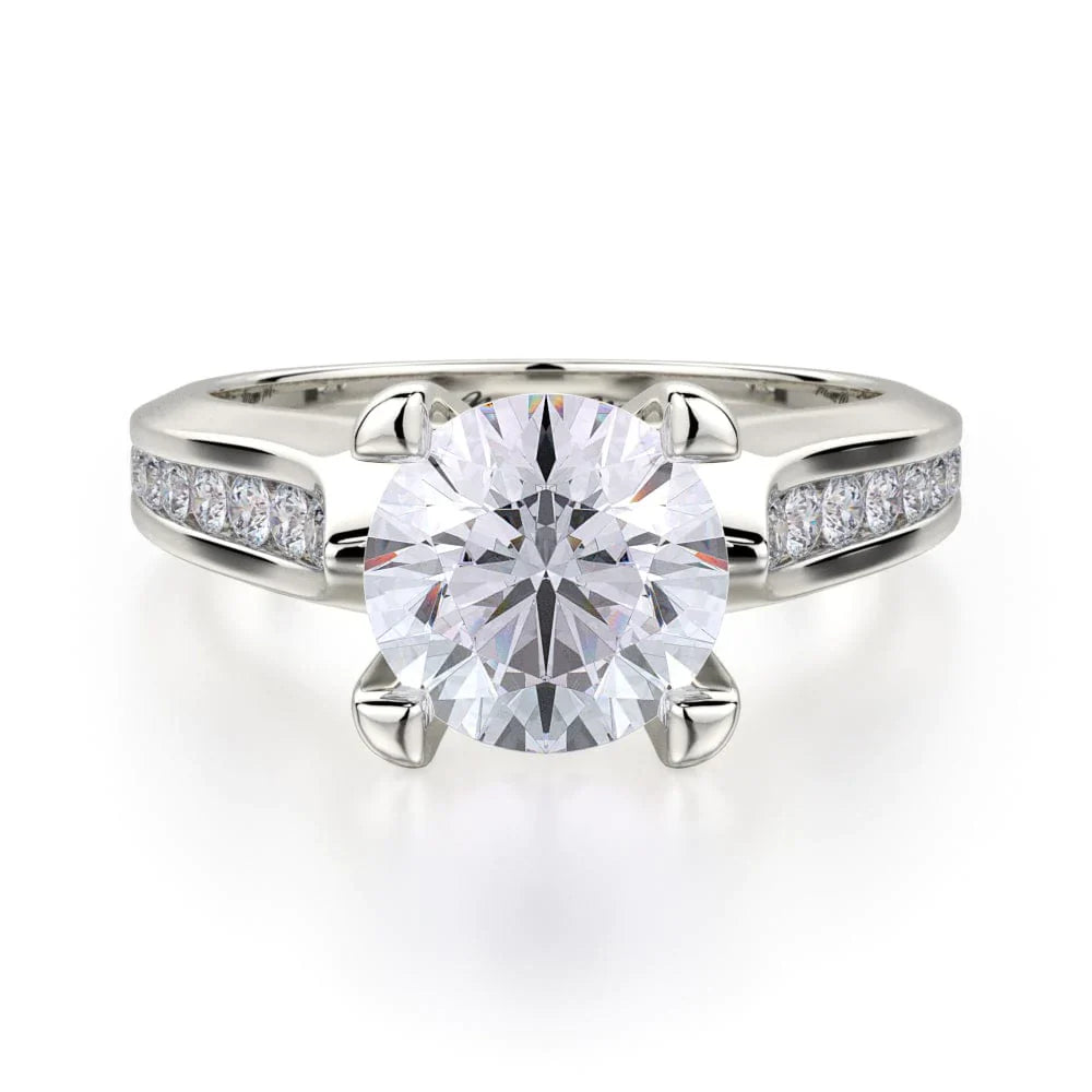 MICHAEL M Engagement Rings White Gold Strada R684-1.5 R684-1.5WG
