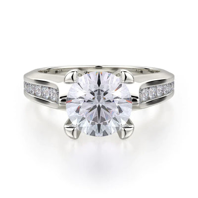MICHAEL M Engagement Rings White Gold Strada R684-1.5 R684-1.5WG