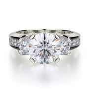 MICHAEL M Engagement Rings White Gold Trinity R429-2 R429-2WG