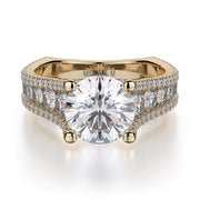 MICHAEL M Engagement Rings Yellow Gold Strada R480-2 R480-2YG