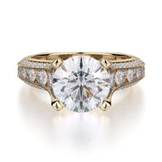 MICHAEL M Engagement Rings Yellow Gold Strada R656-2 R656-2YG