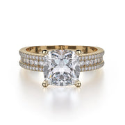 MICHAEL M Engagement Rings Yellow Gold Strada R671-2 R671-2YG