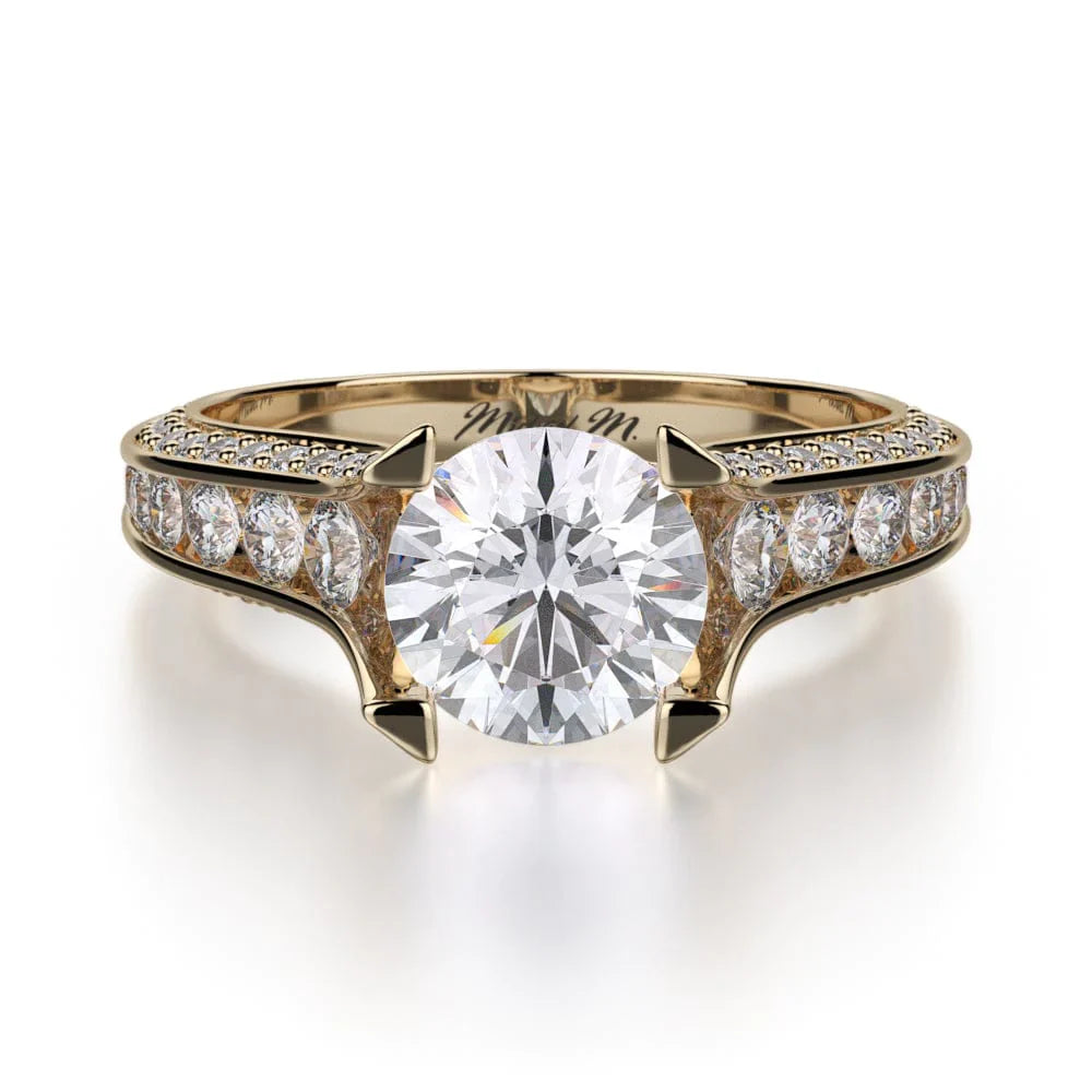 MICHAEL M Engagement Rings Yellow Gold Strada R678-1.5 R678-1.5YG