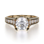 MICHAEL M Engagement Rings Yellow Gold Strada R678-1.5 R678-1.5YG