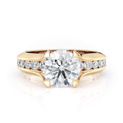 MICHAEL M Engagement Rings Yellow Gold Strada R680-2 R680-2YG
