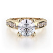 MICHAEL M Engagement Rings Yellow Gold Strada R684-1.5 R684-1.5YG