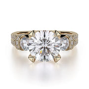 MICHAEL M Engagement Rings Yellow Gold Trinity R475-2 R475-2YG