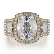 MICHAEL M Engagement Rings Yellow Gold Trinity R775-3