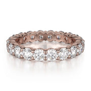 MICHAEL M Wedding Bands 18K Rose Gold / 4 Crown Band B800-3 B8003-RG4