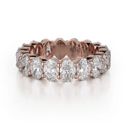 MICHAEL M Wedding Bands 18K Rose Gold Crown Band B331