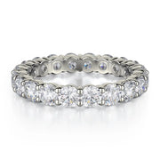 MICHAEL M Wedding Bands 18K White Gold / 4 Crown Band B800-3 B8003-WG4