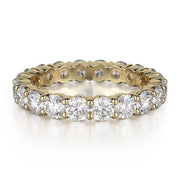 MICHAEL M Wedding Bands 18K Yellow Gold / 4 Crown Band B800-3 B8003-YG4