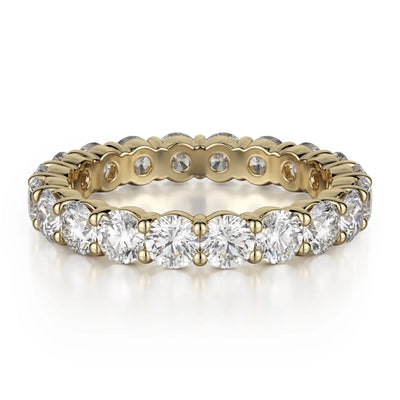 MICHAEL M Wedding Bands 18K Yellow Gold / 4 Crown Band B800-3 B8003-YG4