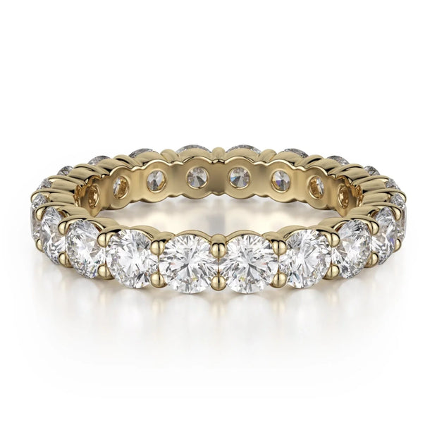 MICHAEL M Wedding Bands 18K Yellow Gold / 4 Crown Band B800-3 B8003-YG4