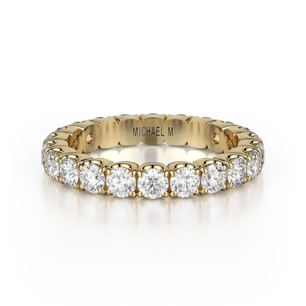 MICHAEL M Wedding Bands 18K Yellow Gold Crown Band B327 B327