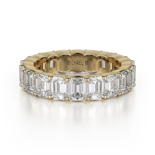 MICHAEL M Wedding Bands 18K Yellow Gold Crown Band B330