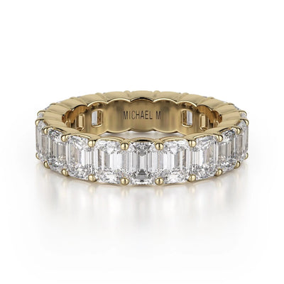 MICHAEL M Wedding Bands 18K Yellow Gold Crown Band B330