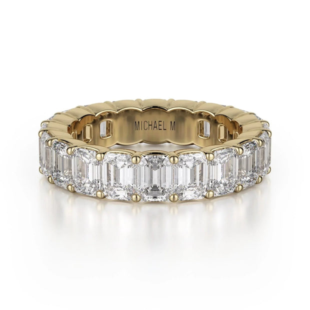 MICHAEL M Wedding Bands 18K Yellow Gold Crown Band B330