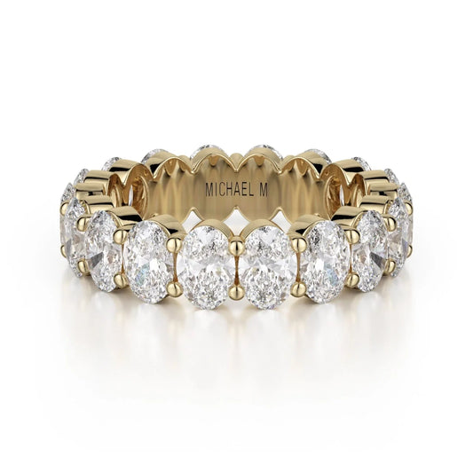 MICHAEL M Wedding Bands 18K Yellow Gold Crown Band B331