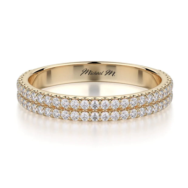 MICHAEL M Wedding Bands 18K Yellow Gold Wedding band R688B R688BYG